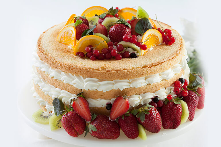 Fresh Fruit Exotic Cake - General Mills Bakery & Foodservice